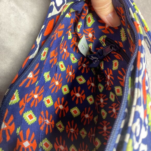Vera Bradley Retired Sun Valley Pattern Shoulder Bag Purse - Picture 15 of 15